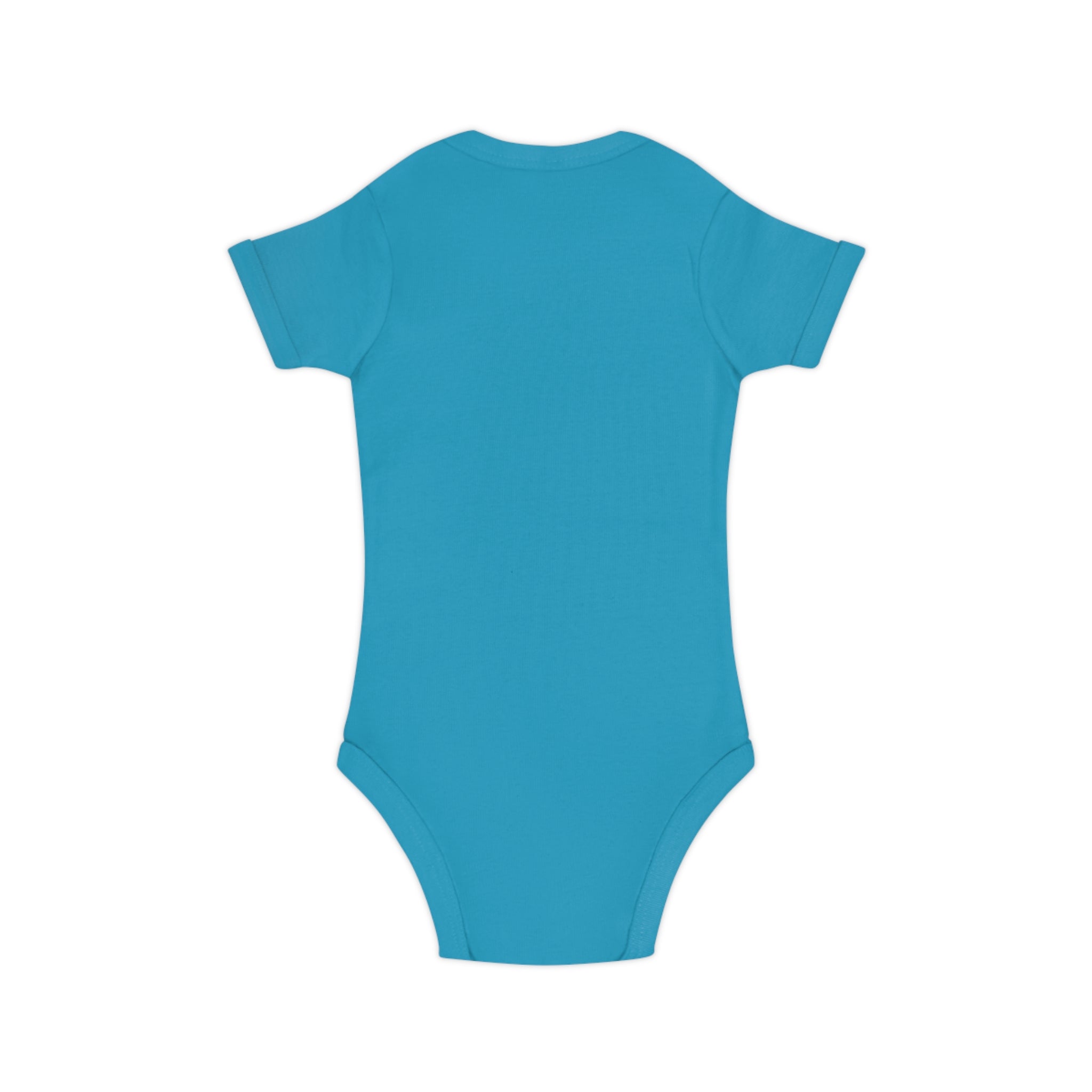 Body Neonato Verde con la piccola Meddy  – Tutina Infant in Cotone Pettinato Organico