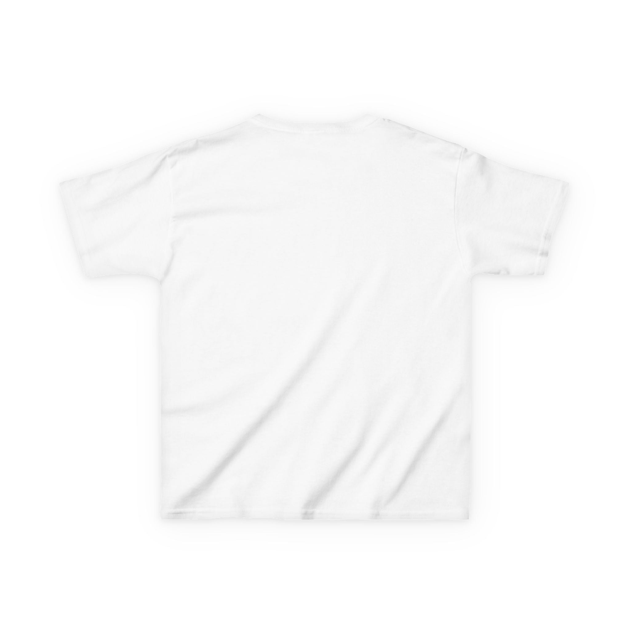T-shirt Bambini — Grafica Mitica Medusa (Stemma Frontale "corri o ti pietrifico", Illustrazione a Colori sul Retro)
