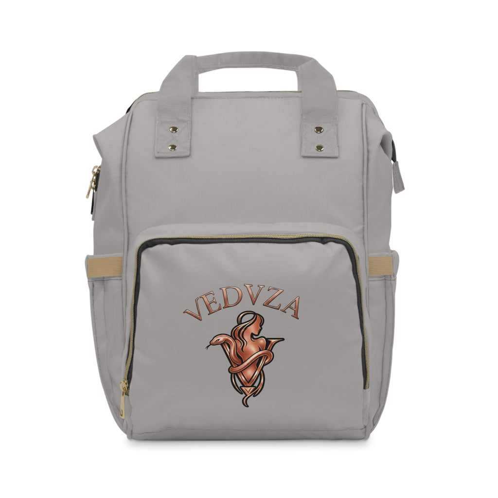 Zaino Donna Multitasca VEDVZA — Borsa Casual Chic con Design Cuore e Nastro