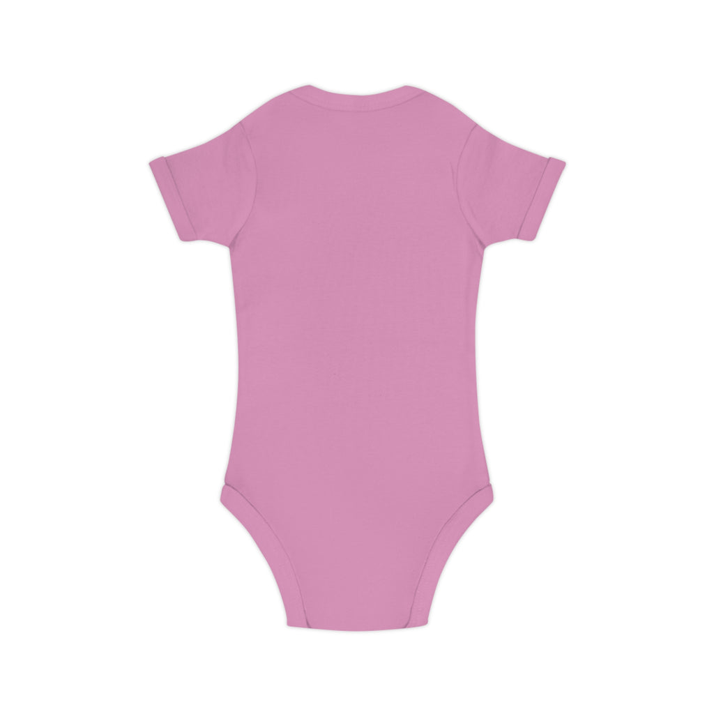 Body Neonato Verde con la piccola Meddy  – Tutina Infant in Cotone Pettinato Organico