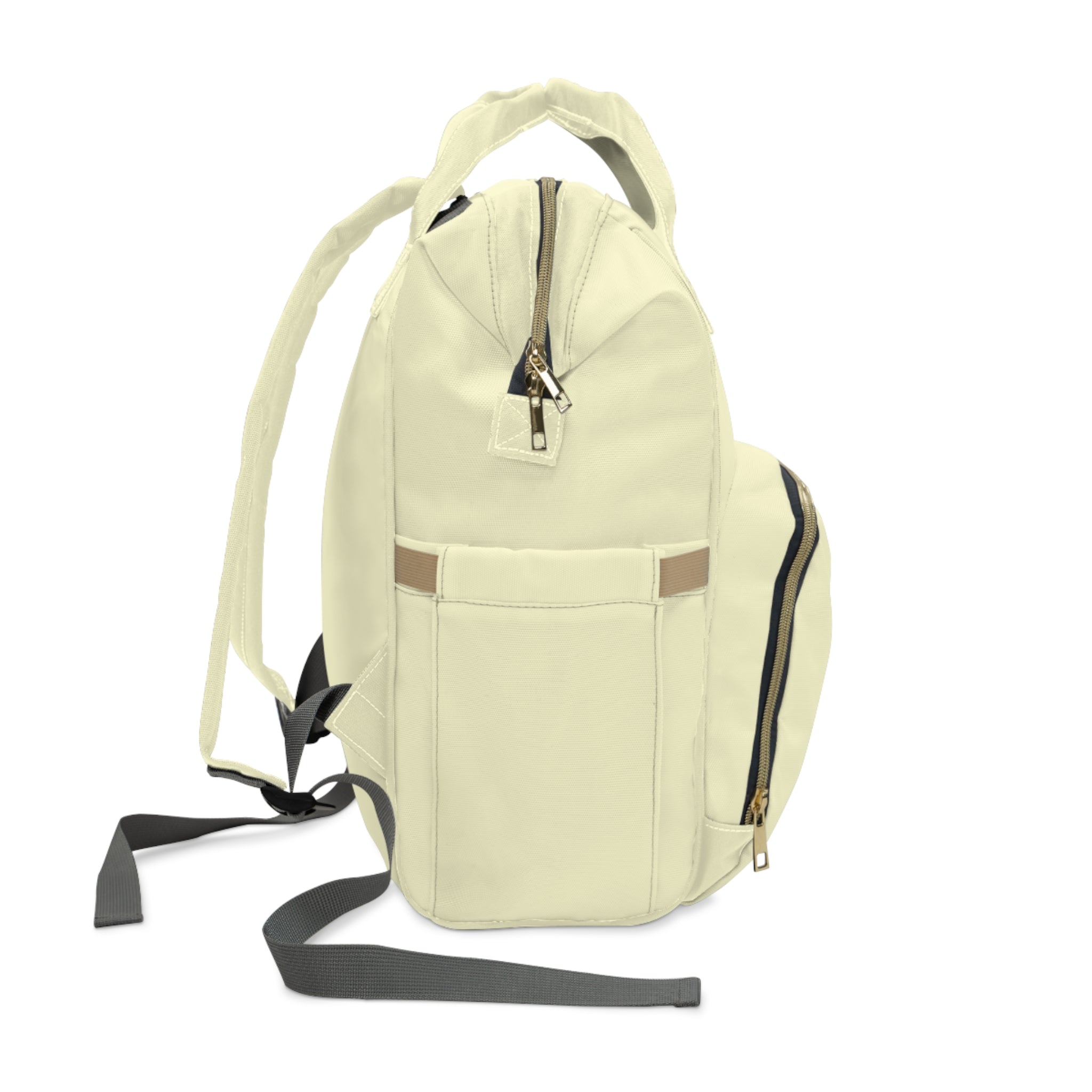 Zaino Donna Multitasca VEDVZA — Borsa Casual Chic Crema con Design a Cuore