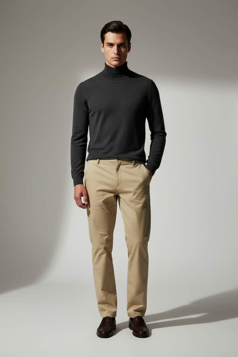Pantaloni Leggeri Affusolati Uomo