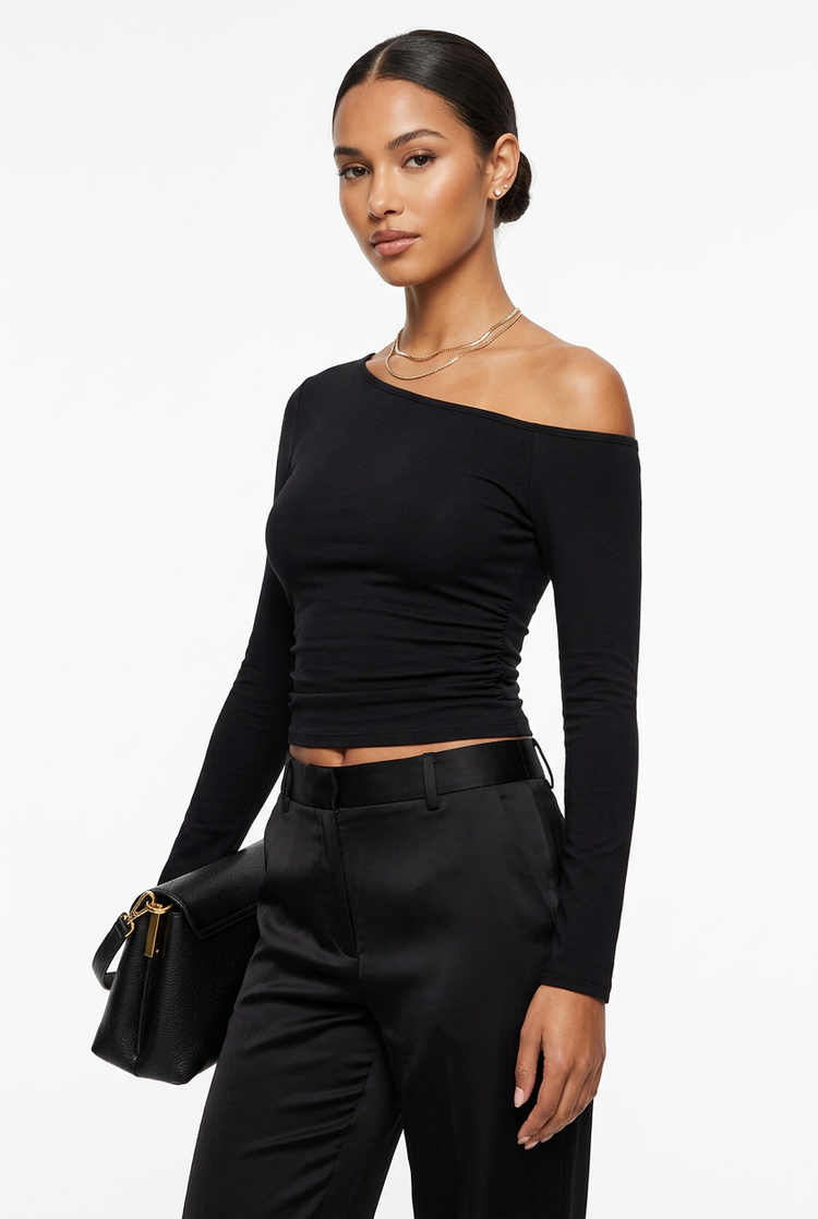 Maglia donna con spalle scoperte