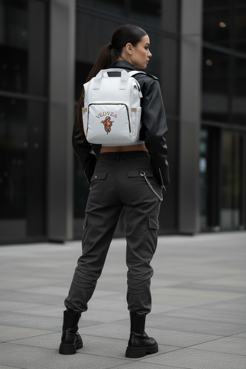 Zaino Donna Multitasca VEDVZA — Borsa Casual Chic per Tutti i Giorni