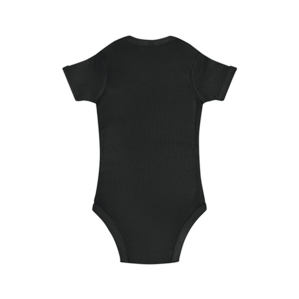 Body Neonato Verde con la piccola Meddy  – Tutina Infant in Cotone Pettinato Organico