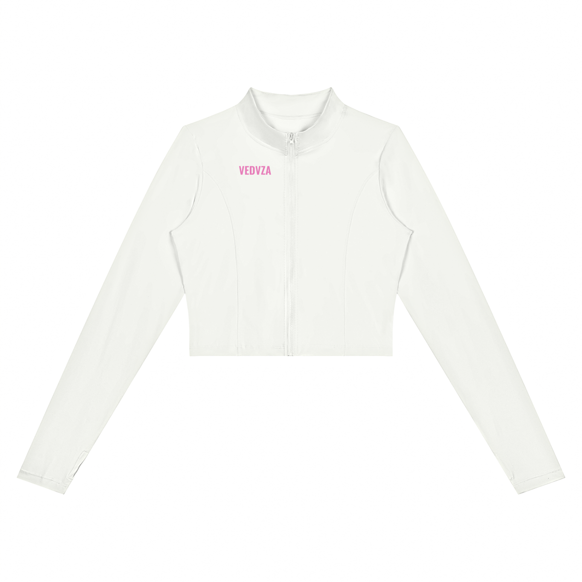 Giacca corta sportiva da donna con zip
