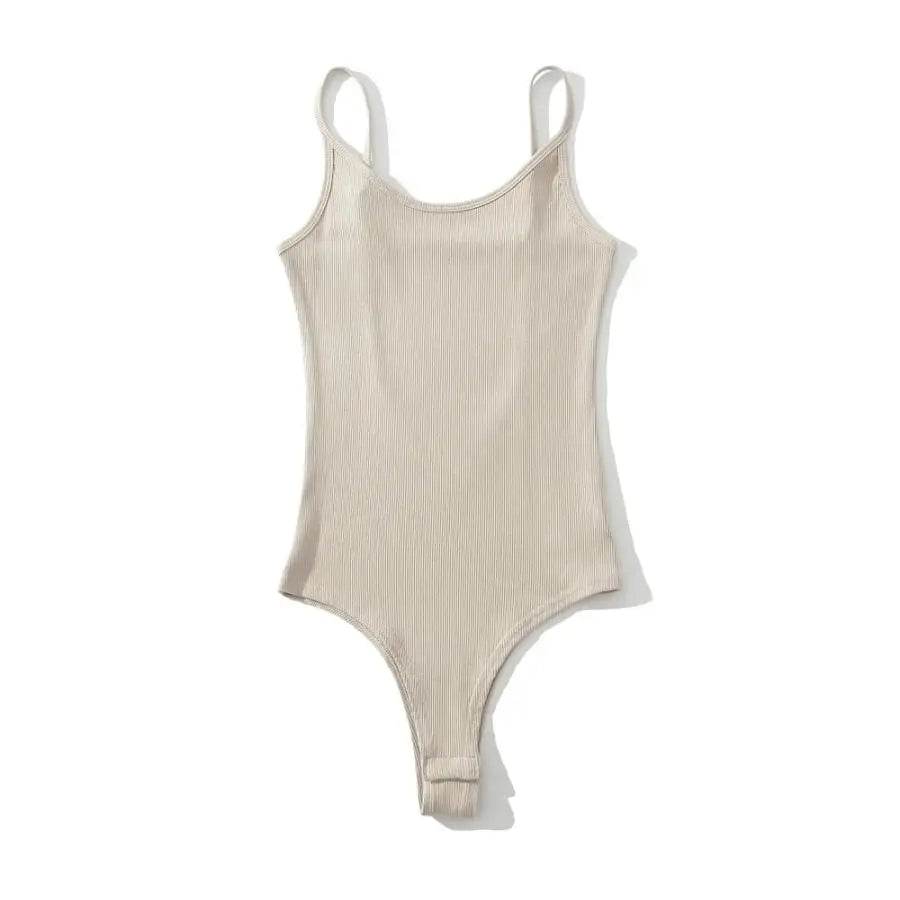 Bodysuit Schiena Scoperta Donna – Top Slim Fit Sexy Y2K Stile Club