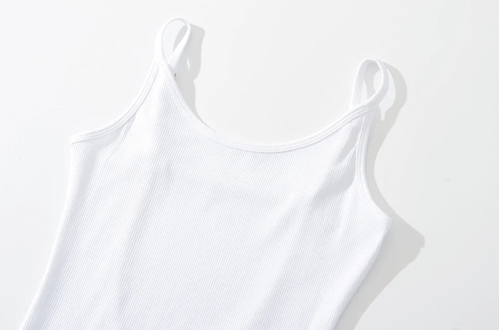 Bodysuit Schiena Scoperta Donna – Top Slim Fit Sexy Y2K Stile Club