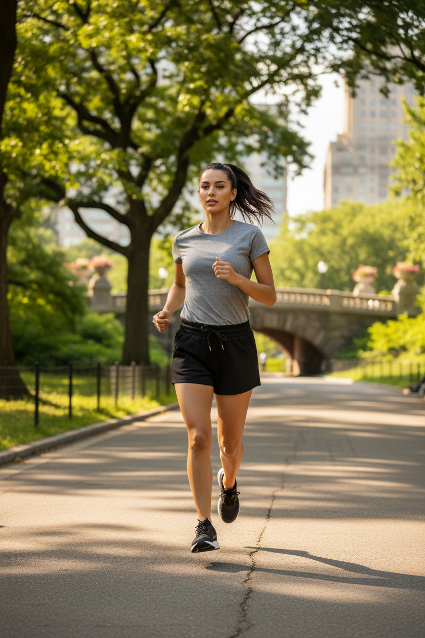 Shorts Sportivi Donna con Coulisse