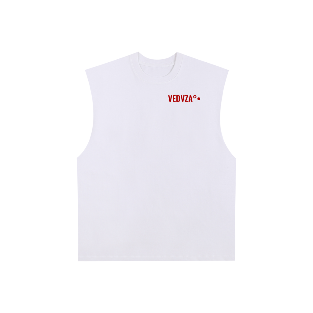 Canotta in Cotone Raw Edge — VEDVZA°•
