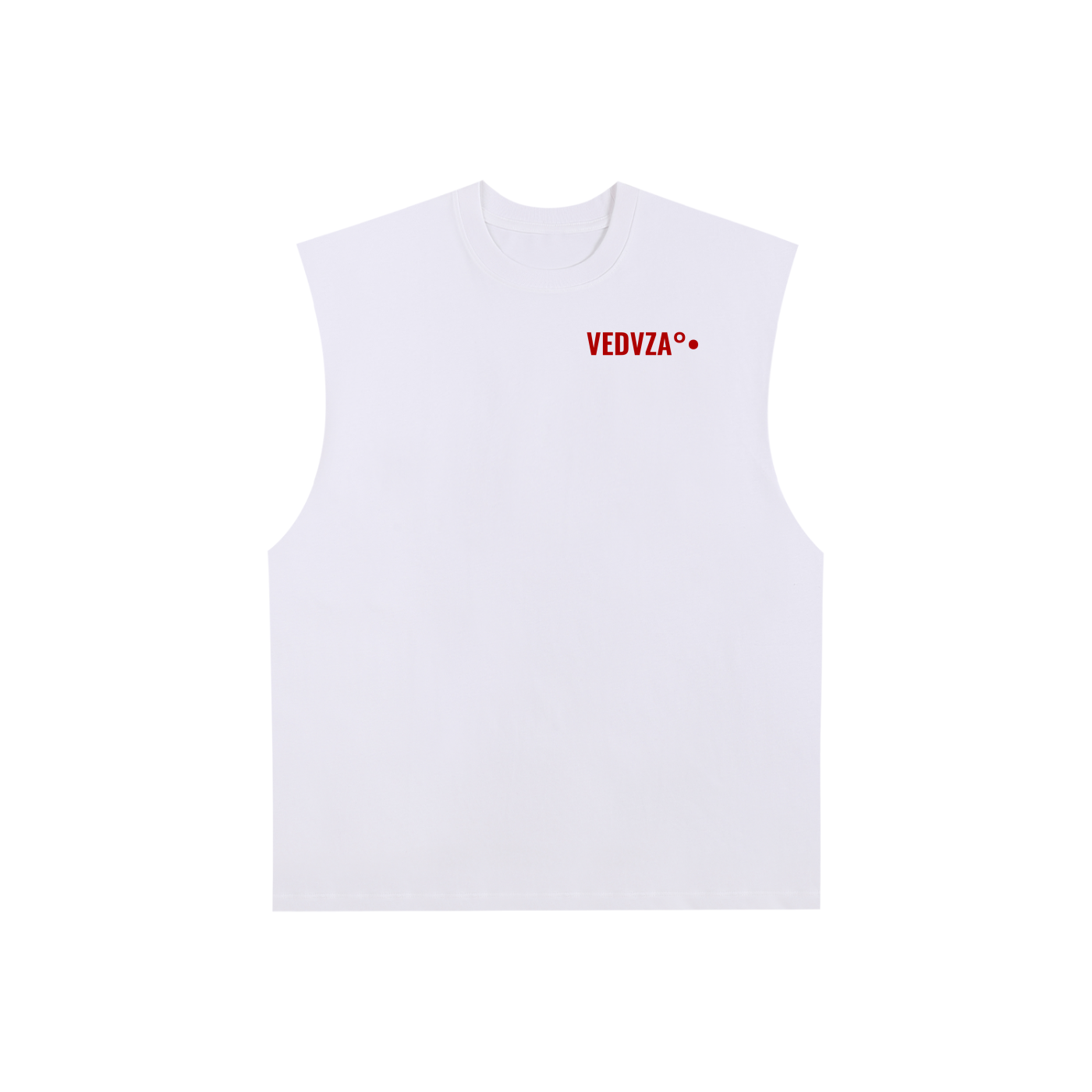 Canotta in Cotone Raw Edge — VEDVZA°•