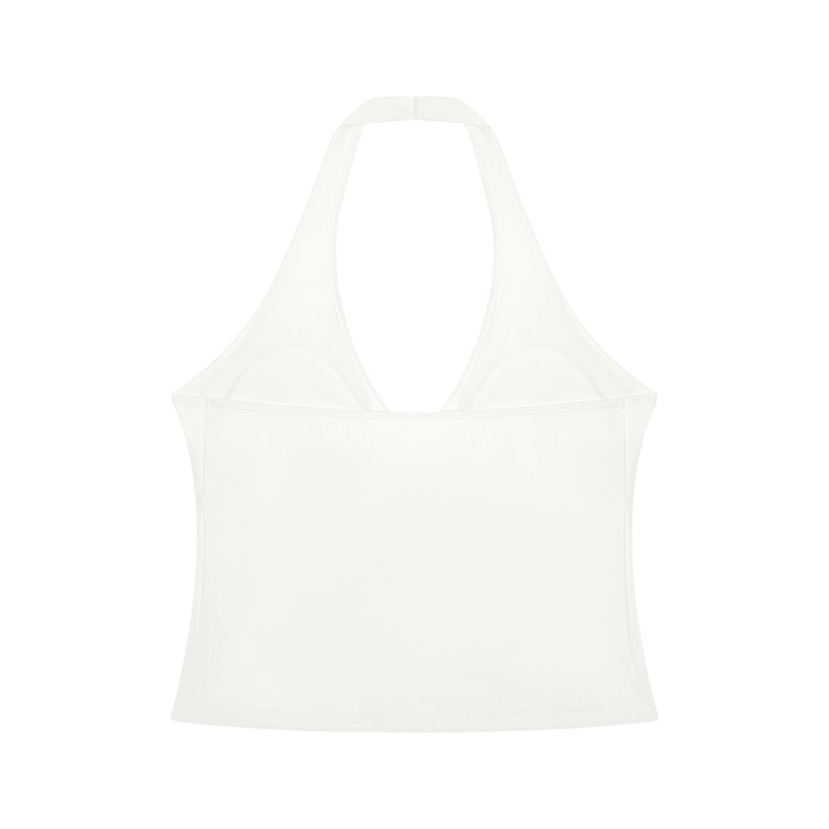 Top corto yoga da donna con scollo incrociato