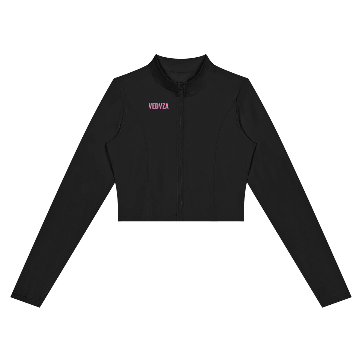 Giacca corta sportiva da donna con zip