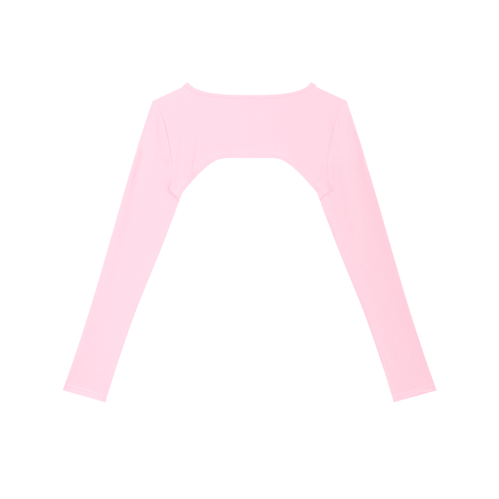 Coprispalle Yoga Donna – Manica Lunga, Cut-Out, Crop