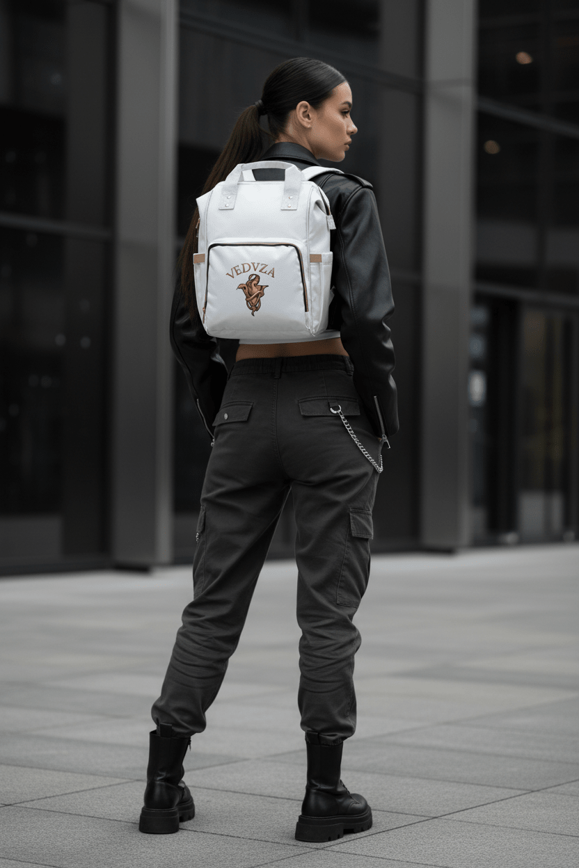 Zaino Donna Multitasca VEDVZA — Borsa Casual Chic per Tutti i Giorni