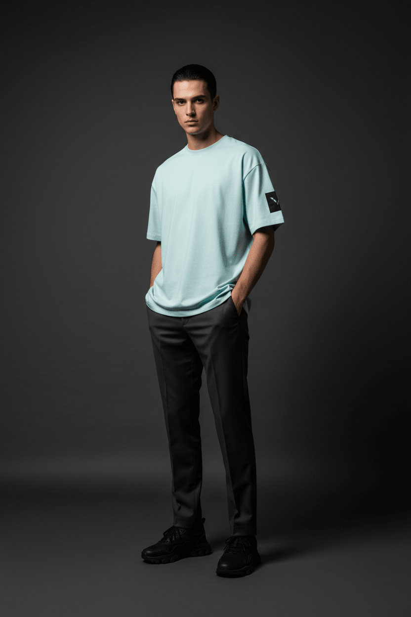 T-shirt unisex 100% cotone con vestibilità regolare
