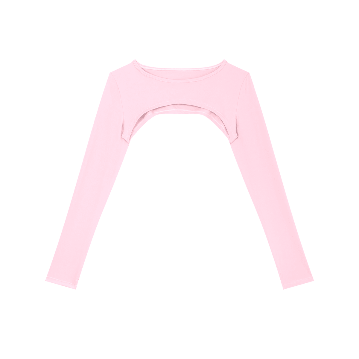 Coprispalle Yoga Donna – Manica Lunga, Cut-Out, Crop