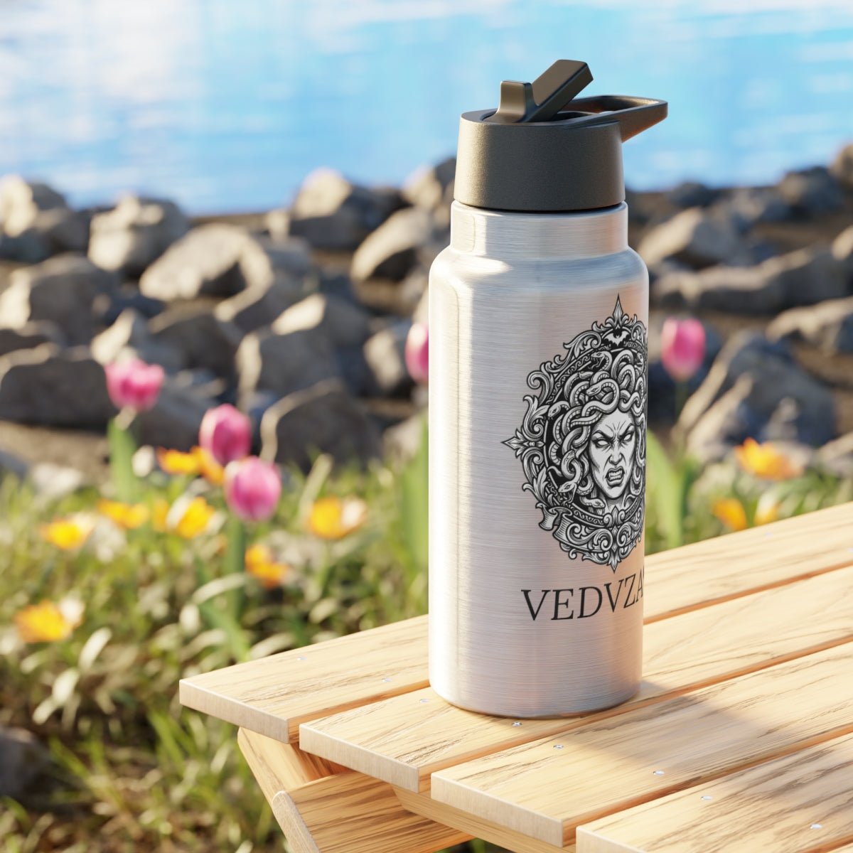 Borraccia Medusa Gothic VEDVZA°• — 32oz