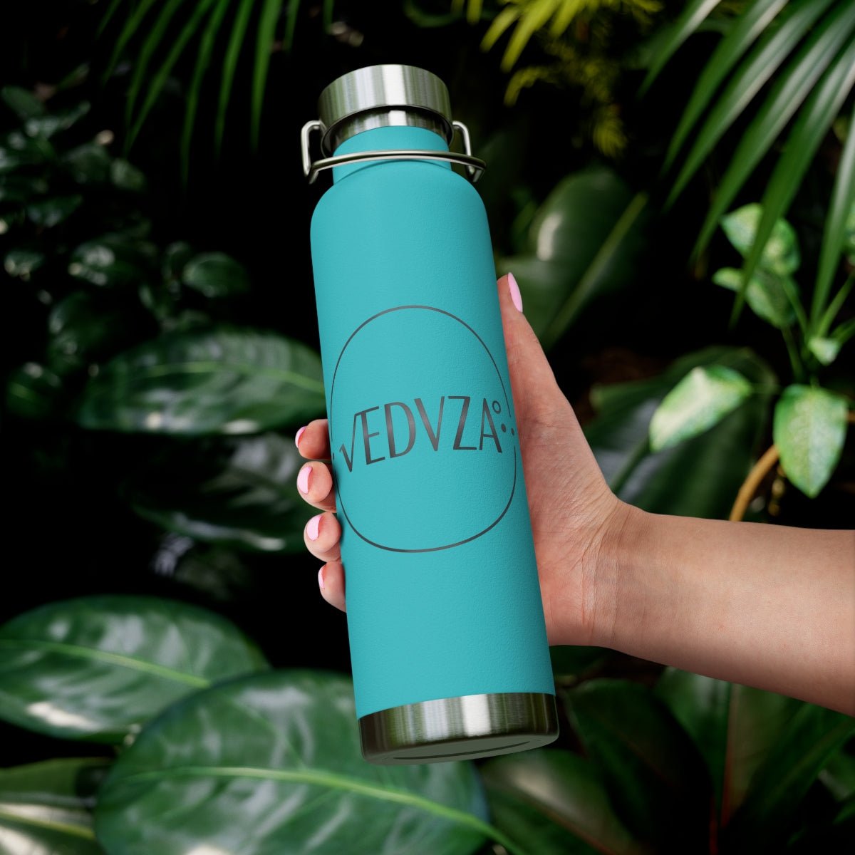 Borraccia Termica 22oz Sottovuoto in Rame — Thermos VedVza in Acciaio Inox