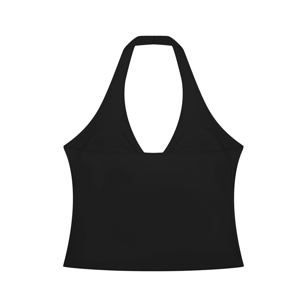 Top corto yoga da donna con scollo incrociato