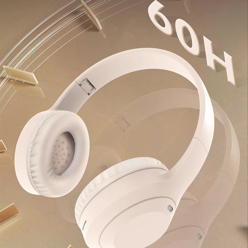 Cuffie Wireless Bluetooth 5.3 M5 – Over-Ear HIFI Stereo con Riduzione del Rumore