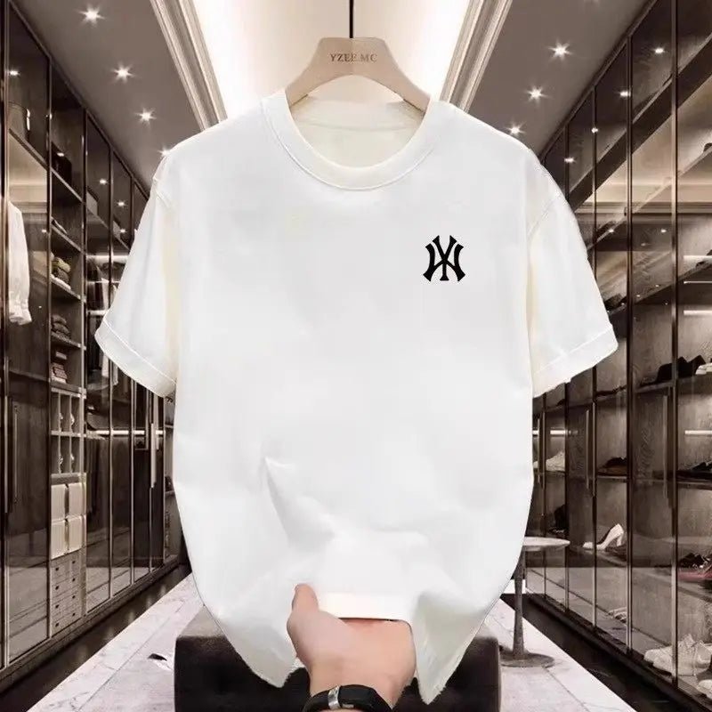 T-shirt Unisex in Cotone Puro — Manica Corta, Girocollo, Vestibilità Ampia Estate 2026