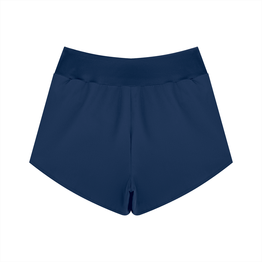 Pantaloncini Yoga Donna – Vita Alta, Tessuto Tecnico Elasticizzato