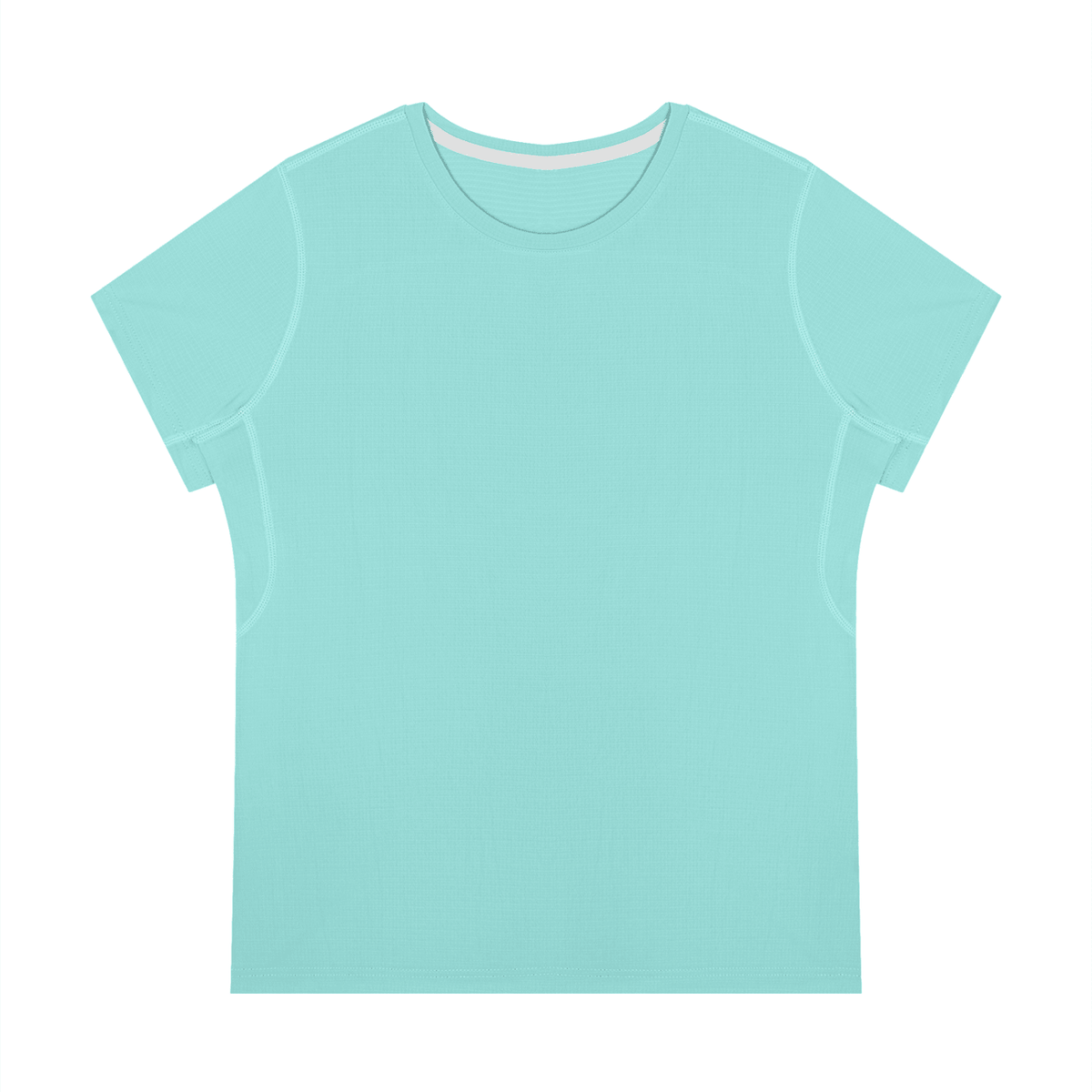 T-Shirt Girocollo Donna – Regular Fit, Manica Corta