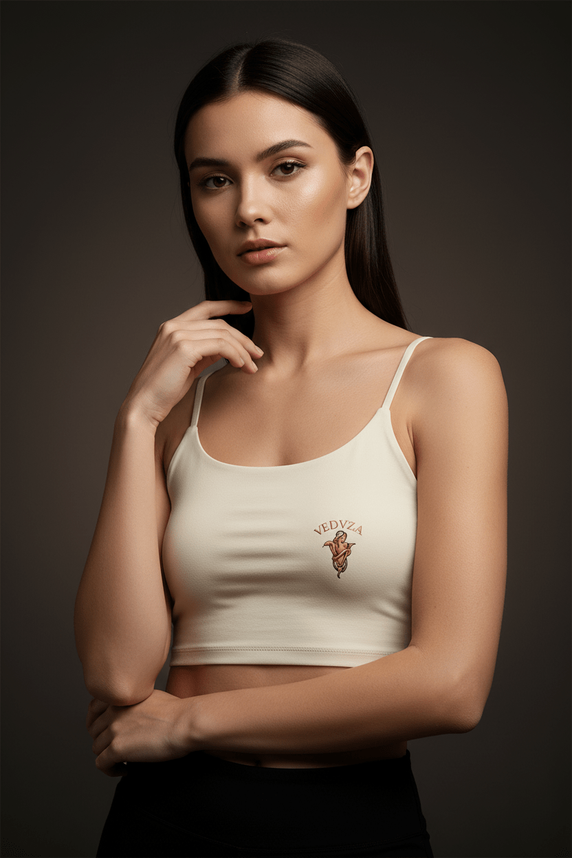 Reggiseno Sportivo da Yoga con Spalline Sottili