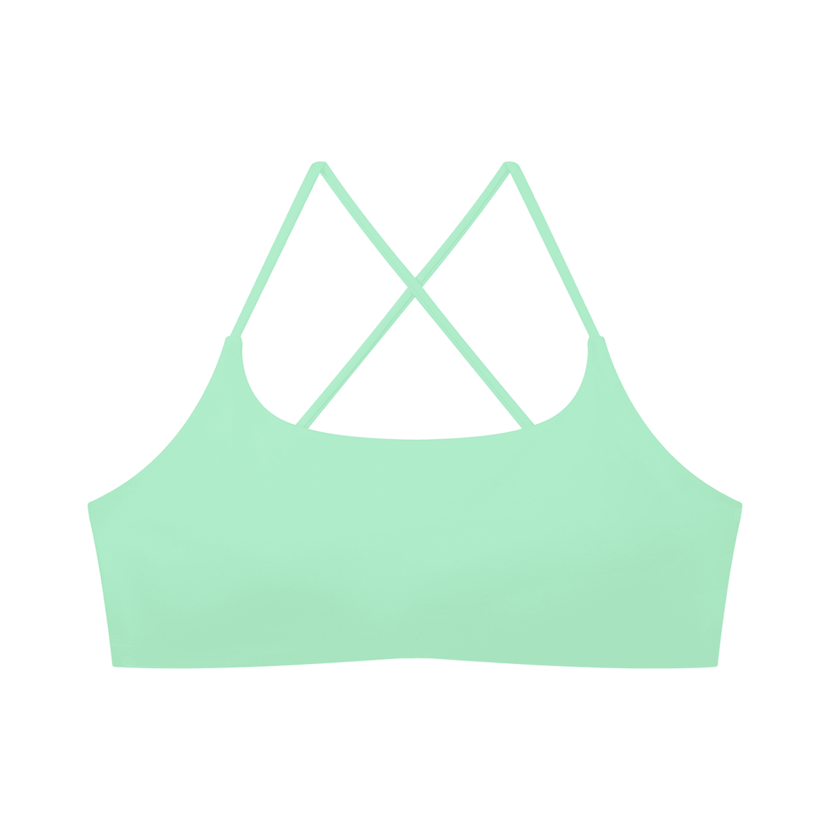 Reggiseno Sportivo Yoga Donna – Scollo a U, Crop, Bodycon