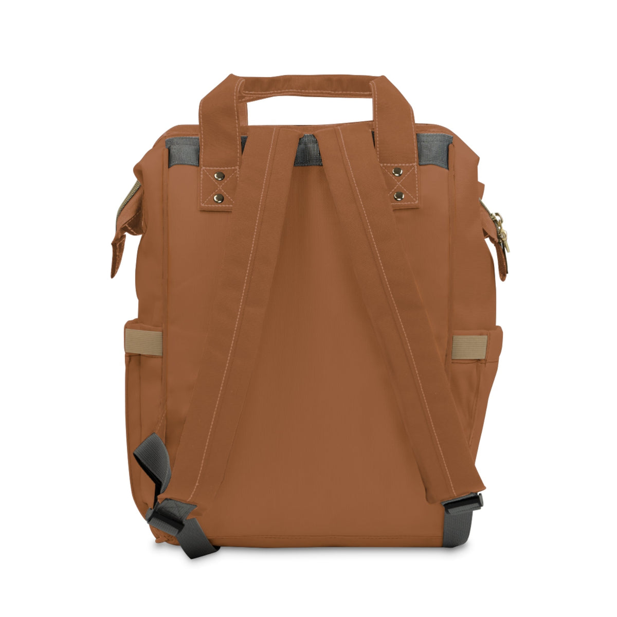 Zaino Donna Multitasca VEDVZA — Borsa Casual Chic Marrone per Tutti i Giorni