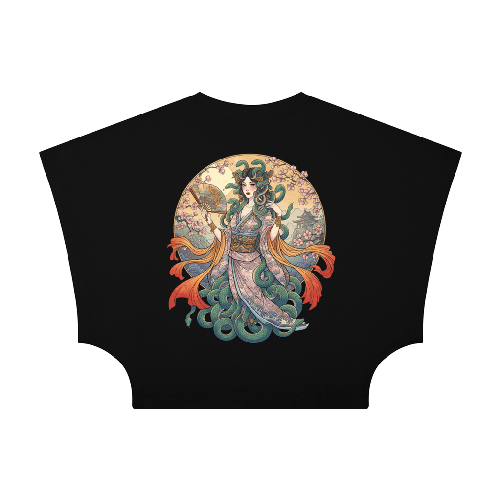 Women's Cropped Dolman T-Shirt