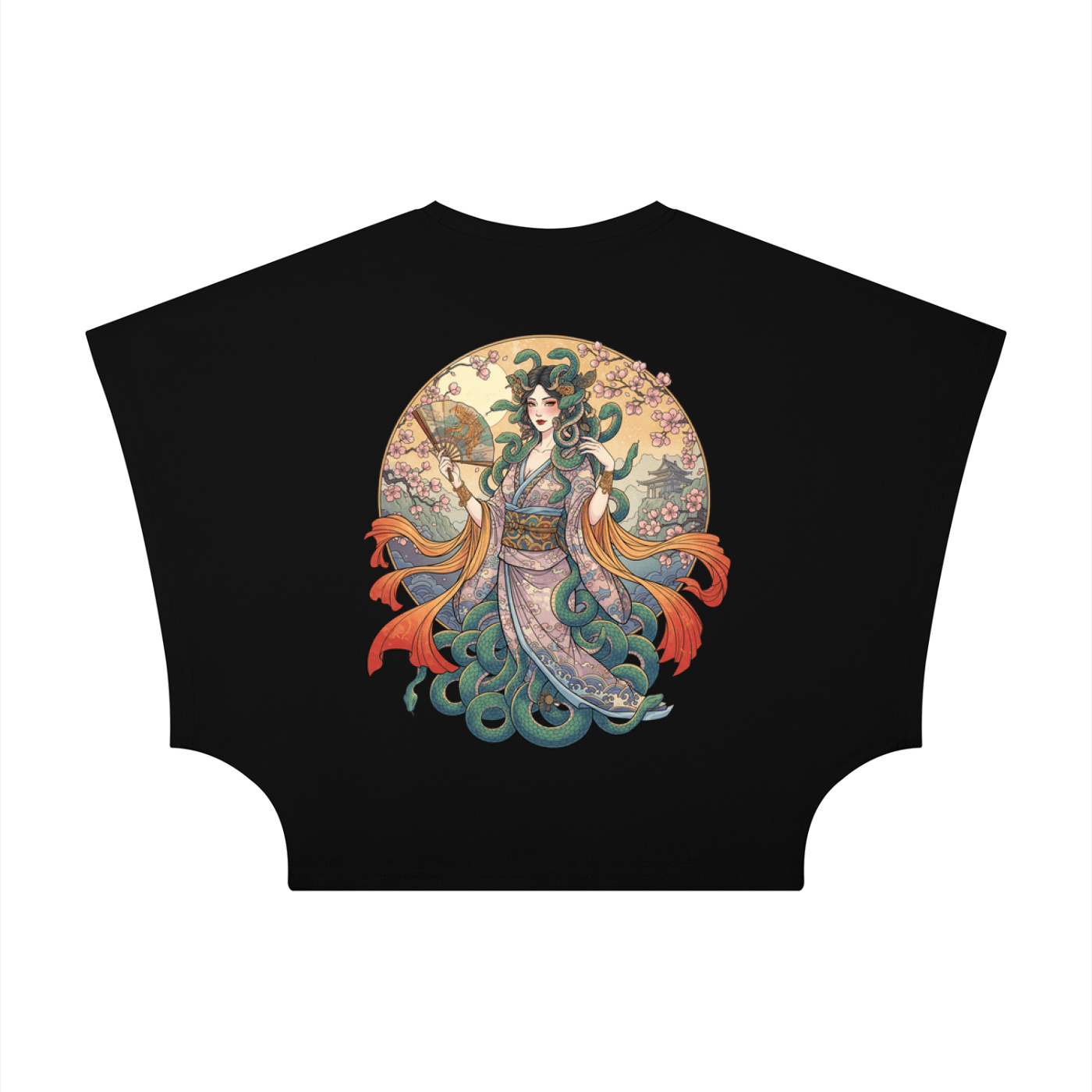 Women's Cropped Dolman T-Shirt