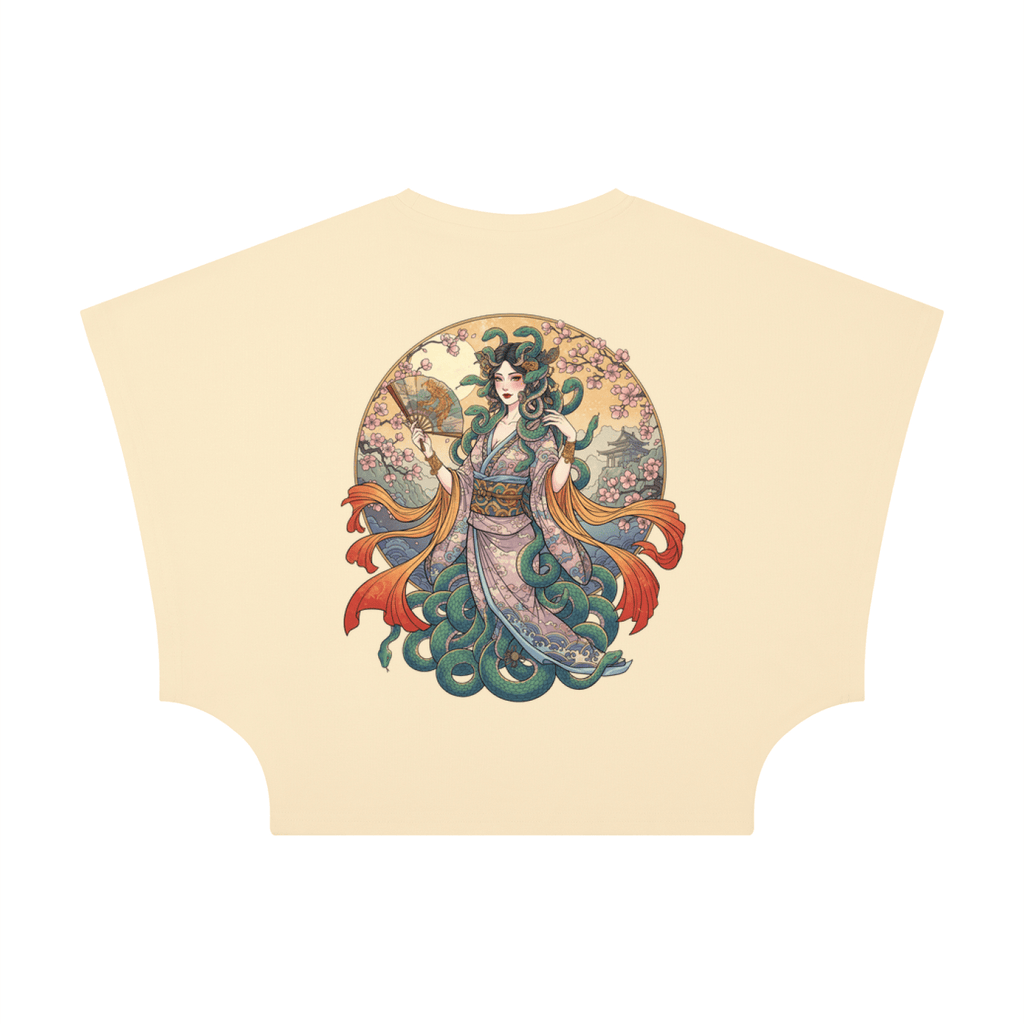 Women's Cropped Dolman T-Shirt
