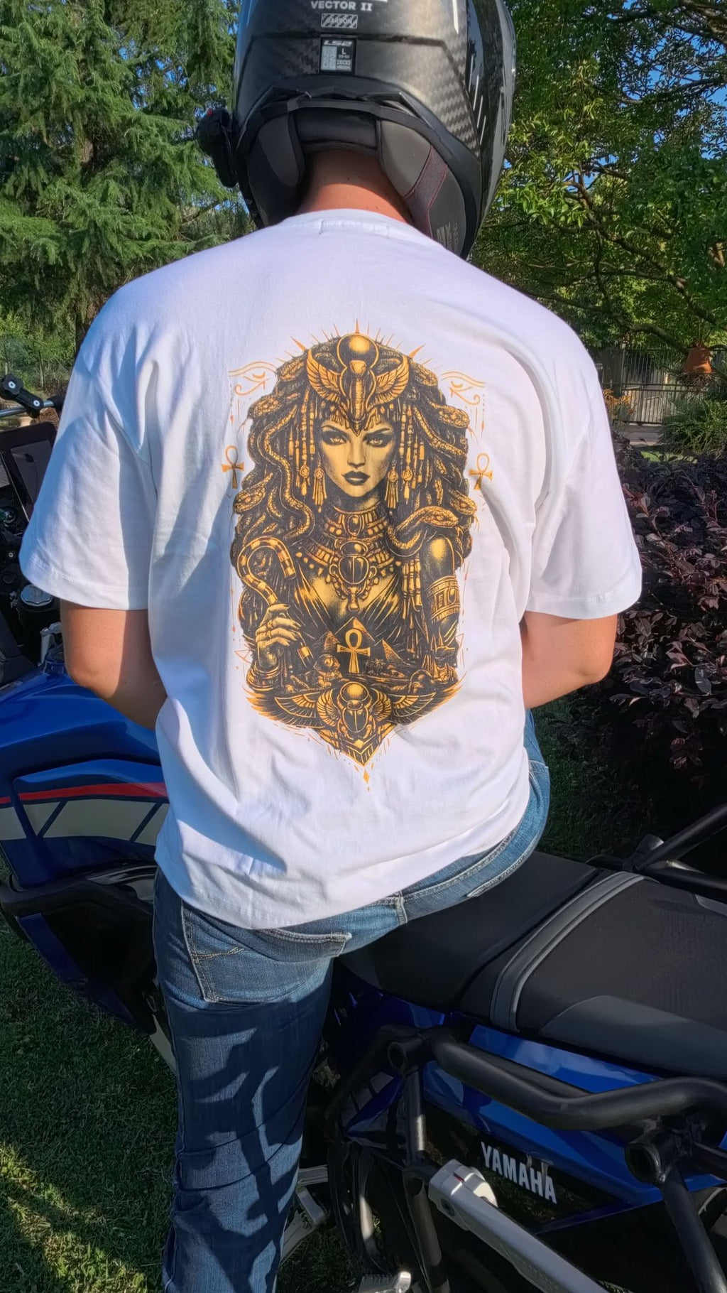 T-shirt unisex vestibilità ampia girocollo CLEO