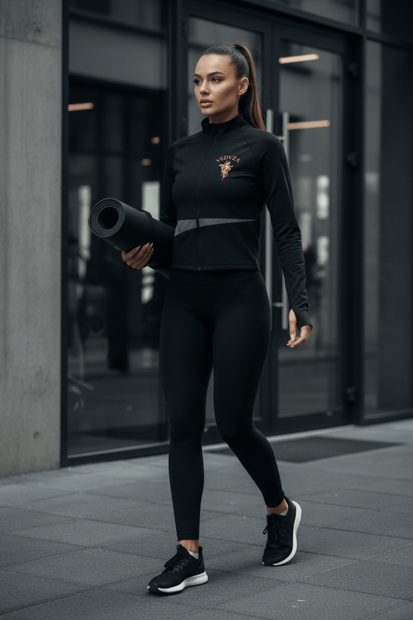 Giacca Yoga Panellata Donna