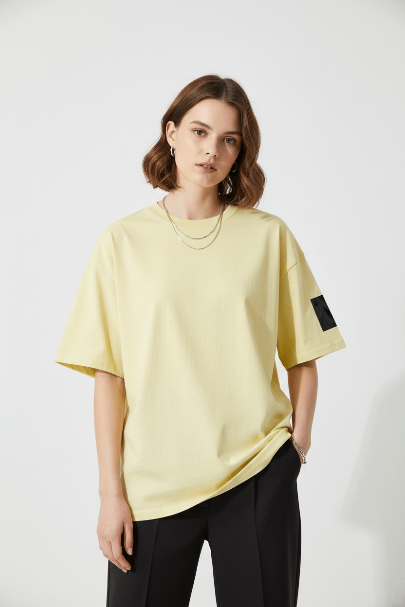 T-shirt unisex 100% cotone con vestibilità regolare
