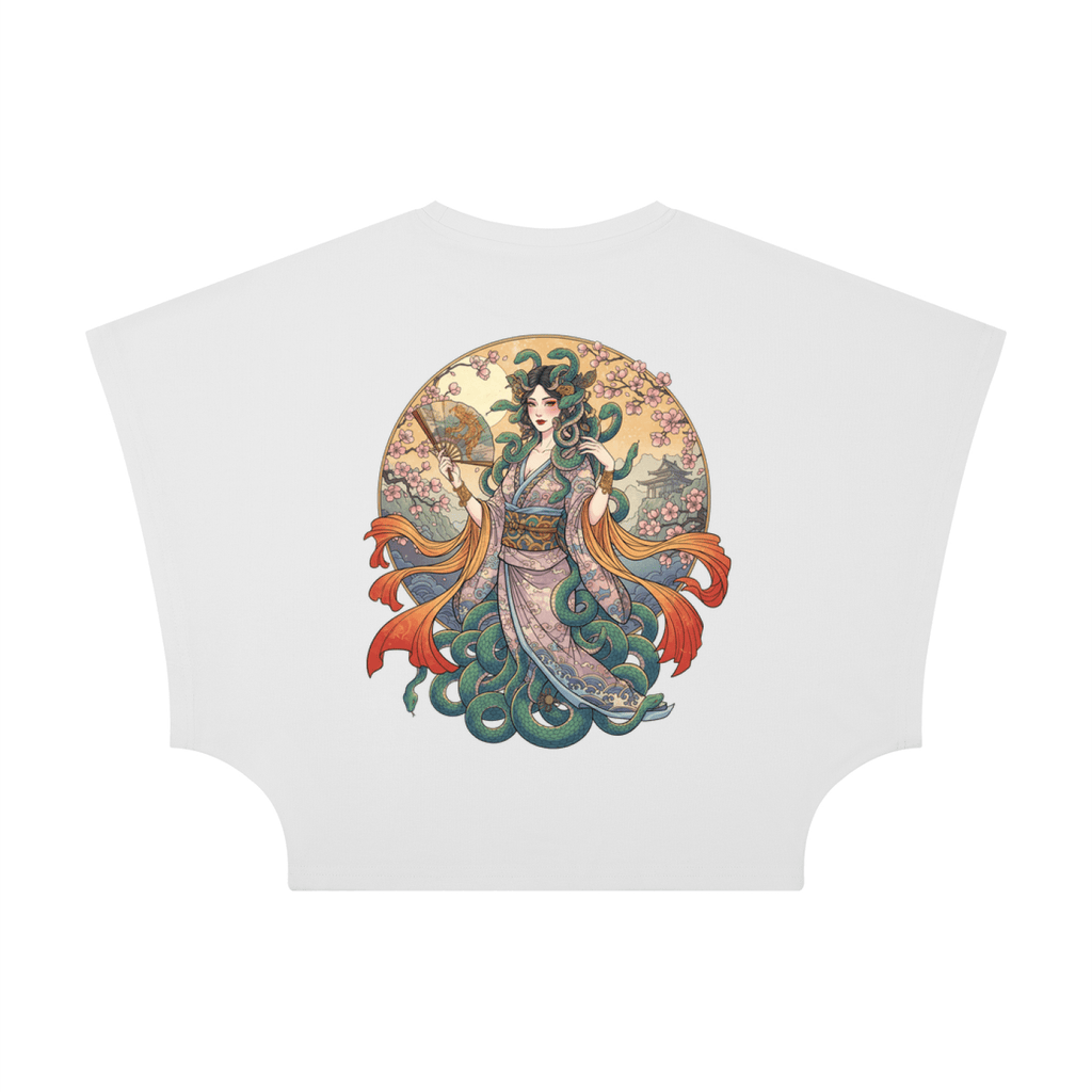 Women's Cropped Dolman T-Shirt