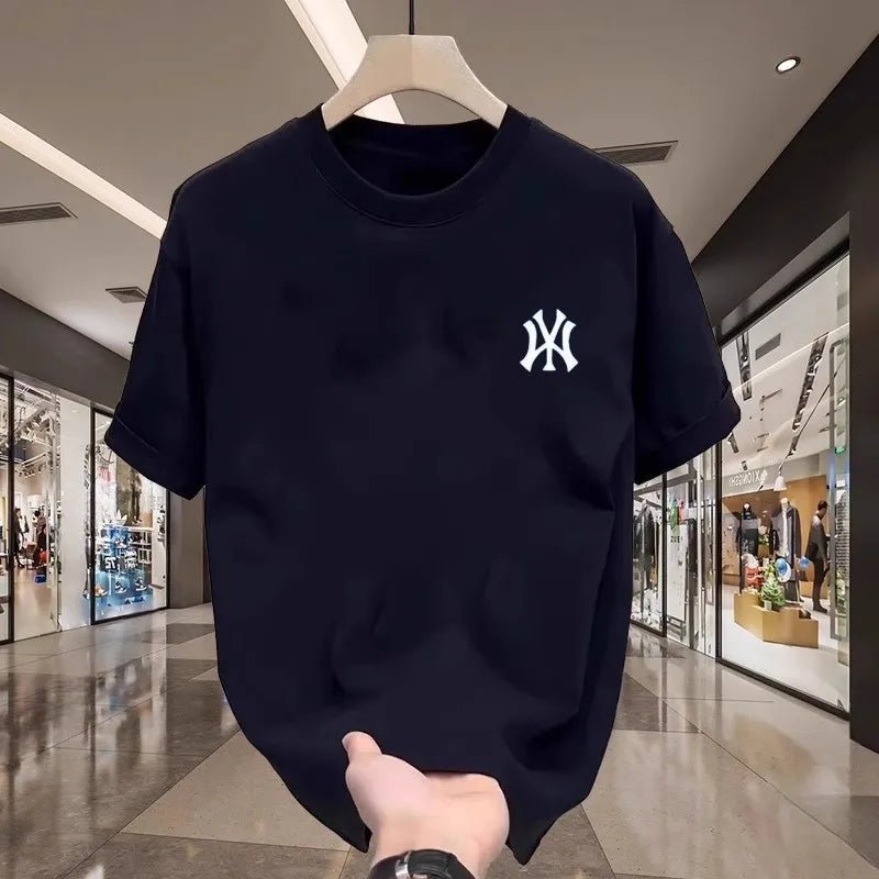 T-shirt Unisex in Cotone Puro — Manica Corta, Girocollo, Vestibilità Ampia Estate 2026