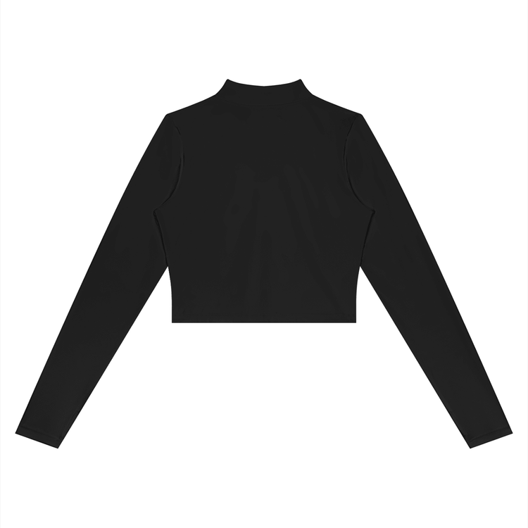 Giacca corta sportiva da donna con zip