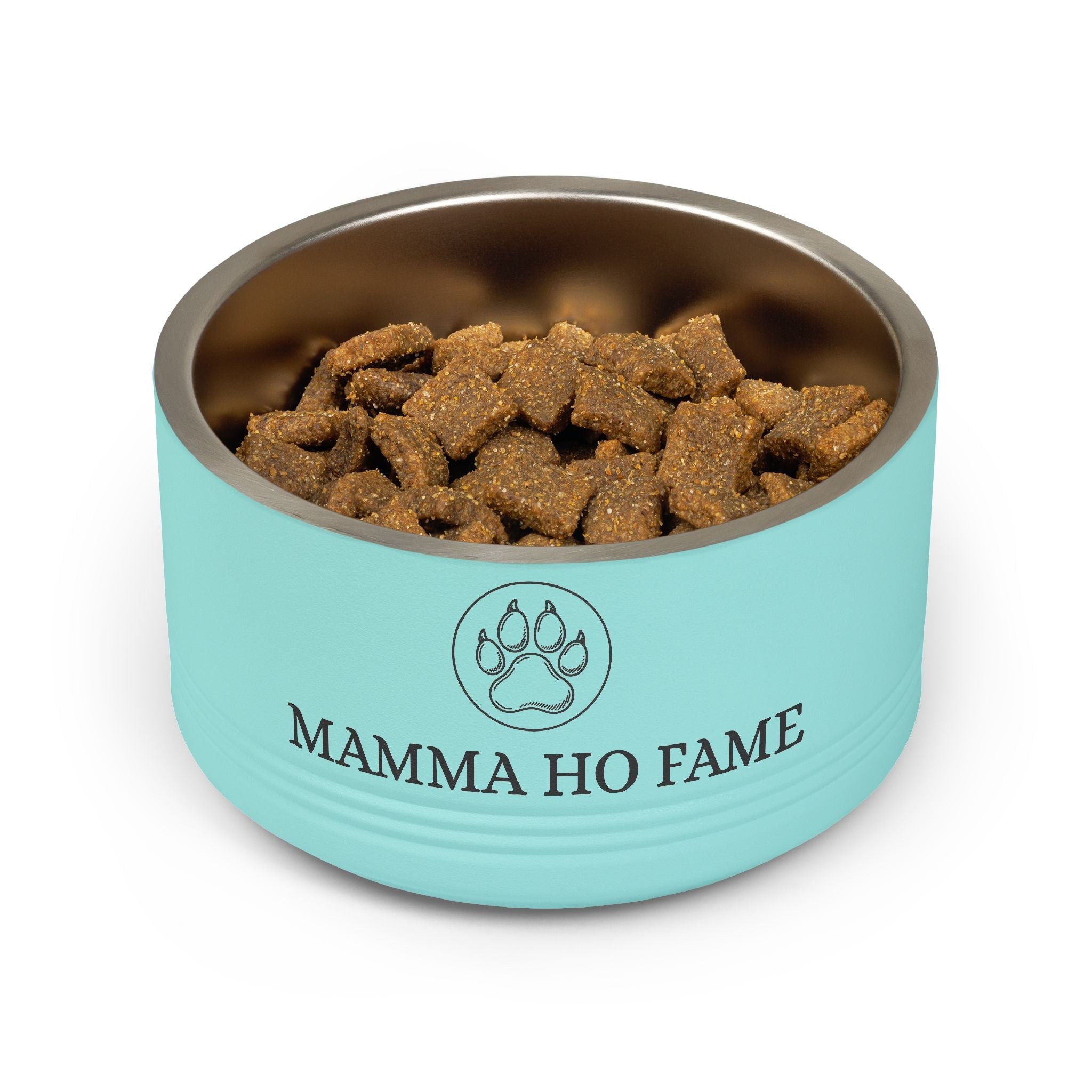 Mamma Ho Fame — Ciotola in Acciaio Inox 18oz per Cani e Gatti