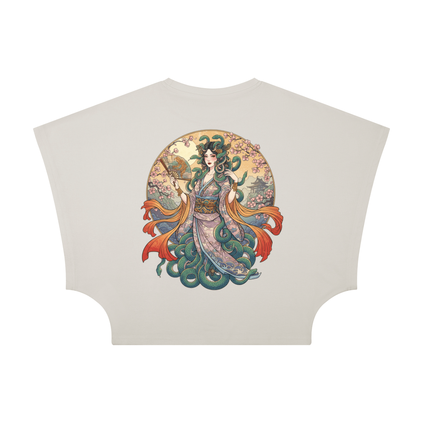 Women's Cropped Dolman T-Shirt