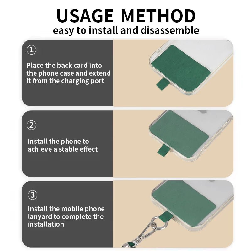 Laccetto per Telefono con Clip | Phone Lanyard Strap with Clip