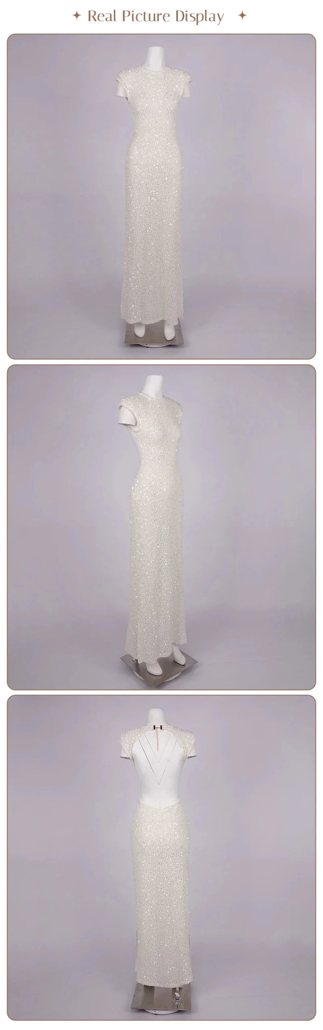 Abito Lungo Bianco Schiena Scoperta – Vestito Bodycon Senza Maniche in Maglia Estate 2026
