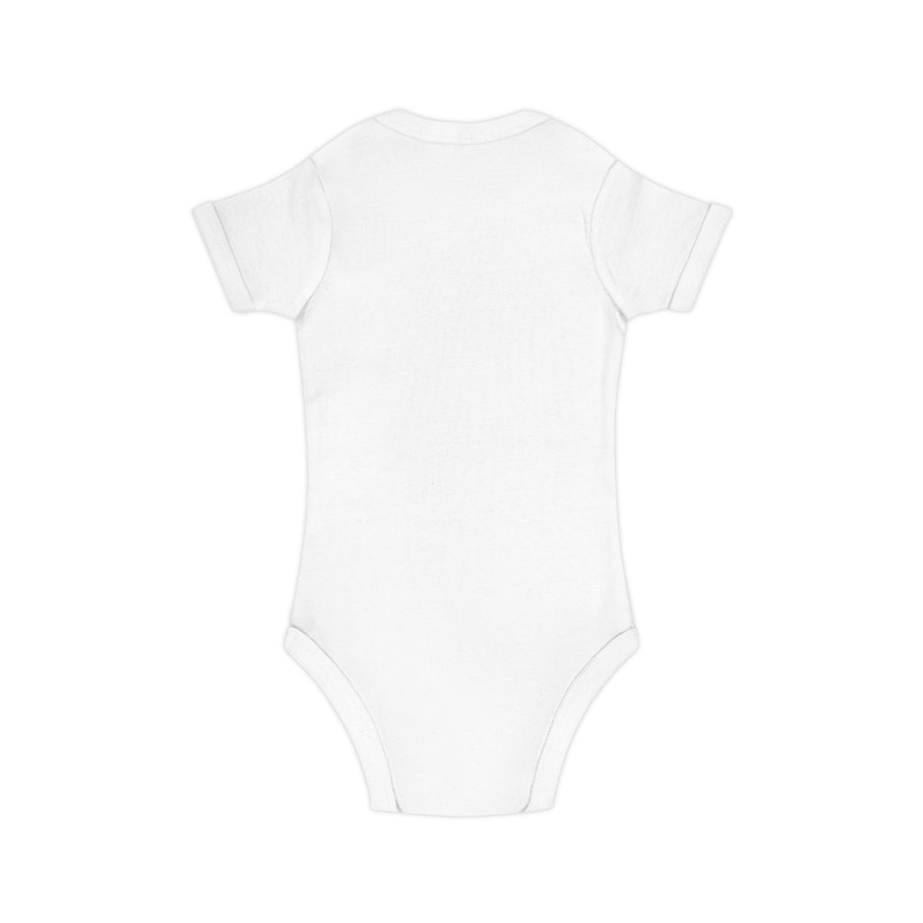 Body Neonato Verde con la piccola Meddy  – Tutina Infant in Cotone Pettinato Organico