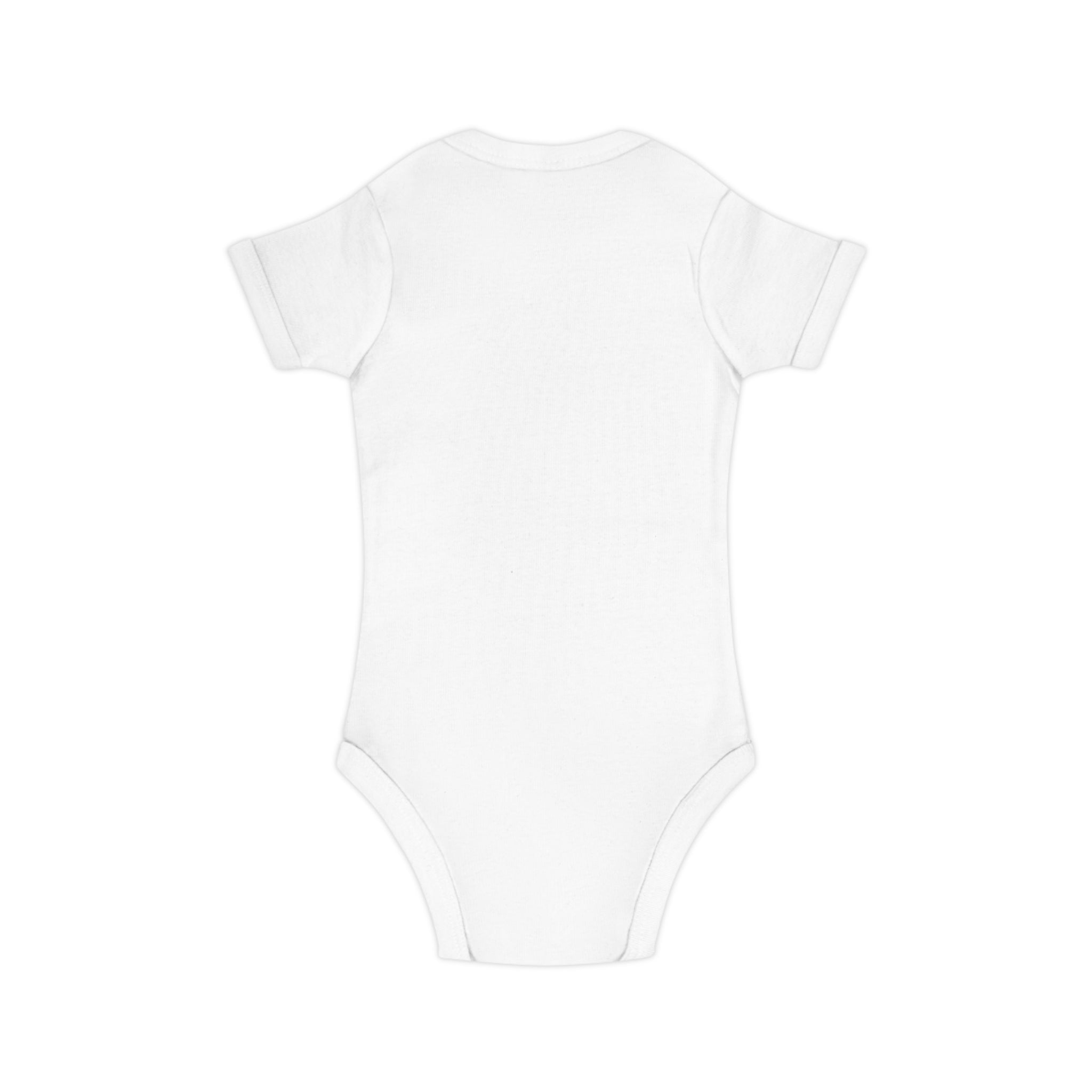 Body Neonato Verde con la piccola Meddy  – Tutina Infant in Cotone Pettinato Organico