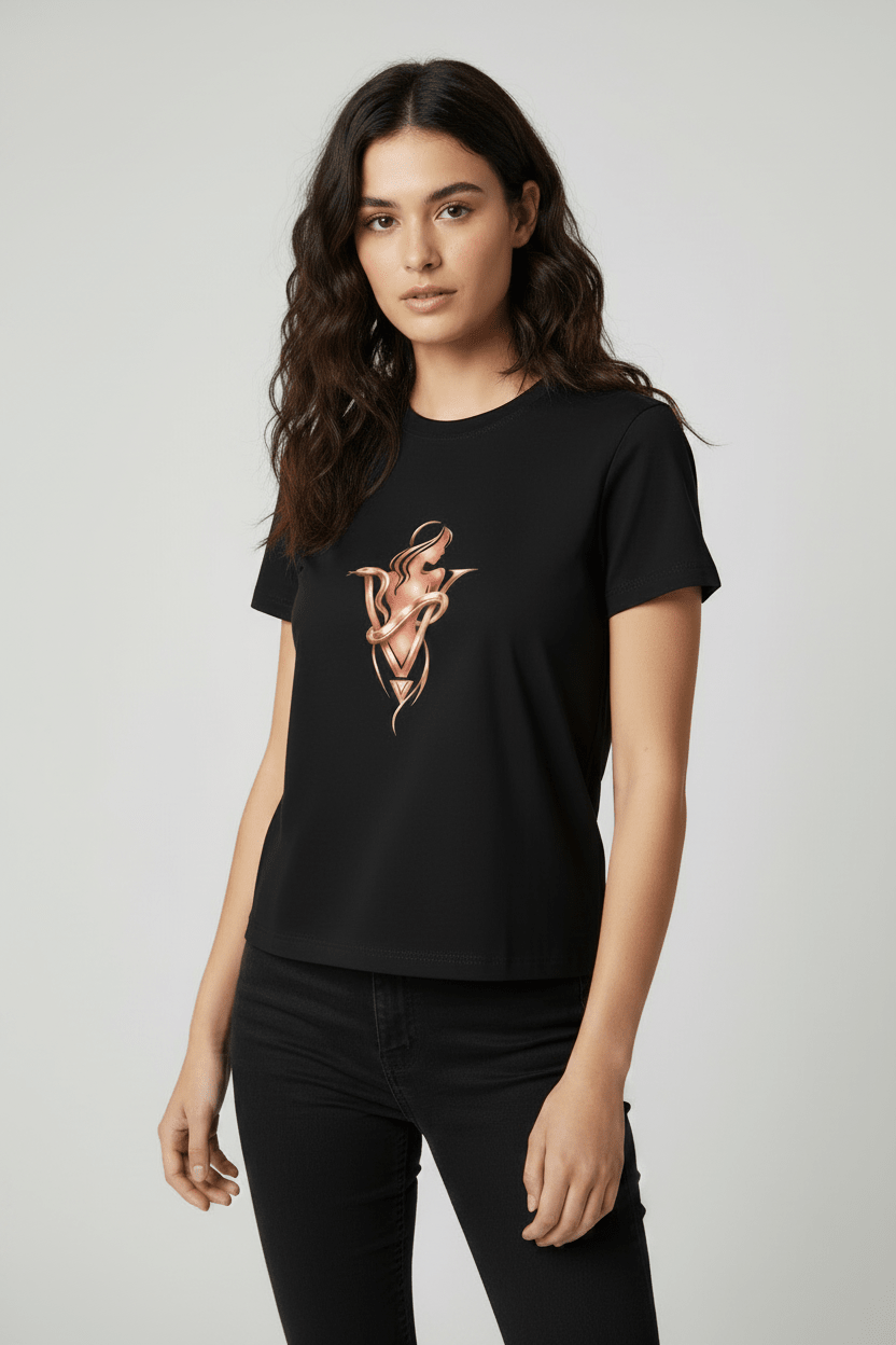 T-Shirt Girocollo Aderente Essenziale