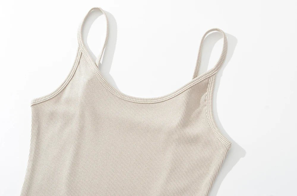 Bodysuit Schiena Scoperta Donna – Top Slim Fit Sexy Y2K Stile Club