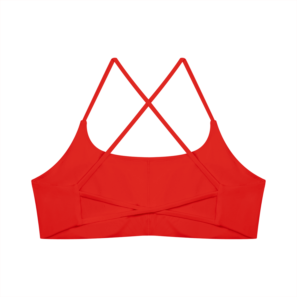 Reggiseno Sportivo Yoga Donna – Scollo a U, Crop, Bodycon