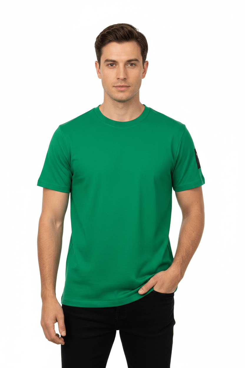 T-shirt in cotone girocollo classica